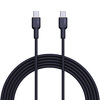 Miniatura zdjęcia: Kabel przewód USB Typ-C do TYP-C 100cm Aukey PD 60W (CB-NCC1 BK) Miniatura zdjęcia: Kabel przewód USB Typ-C do TYP-C 100cm Aukey PD 60W (CB-NCC1 BK)