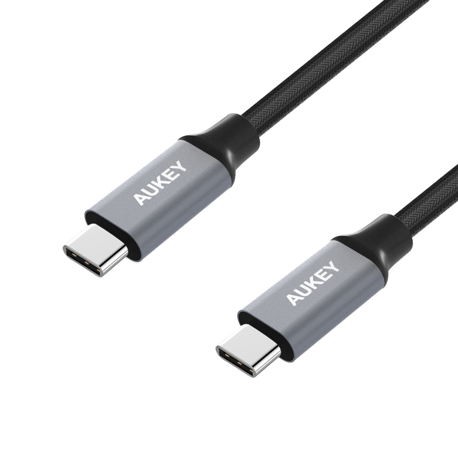 Kabel przewód USB Typ-C do TYP-C 200cm Aukey QC 4.0, PD (CB-CD6 BK) Kabel przewód USB Typ-C do TYP-C 200cm Aukey QC 4.0, PD (CB-CD6 BK)