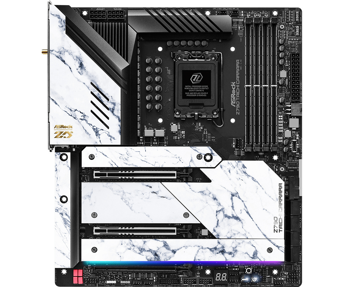 Płyta główna ASRock Z790 Taichi Carrara DDR5 LGA1700 Płyta główna ASRock Z790 Taichi Carrara DDR5 LGA1700