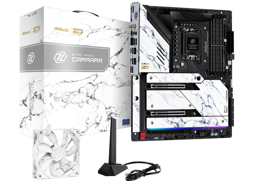 Zdjęcie produktu: Płyta główna ASRock Z790 Taichi Carrara DDR5 LGA1700 Zdjęcie produktu: Płyta główna ASRock Z790 Taichi Carrara DDR5 LGA1700