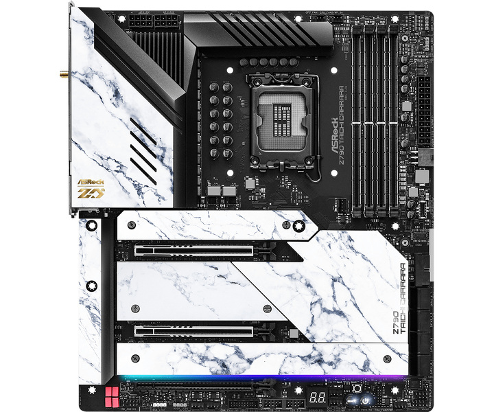 Zdjęcie produktu: Płyta główna ASRock Z790 Taichi Carrara DDR5 LGA1700 Zdjęcie produktu: Płyta główna ASRock Z790 Taichi Carrara DDR5 LGA1700
