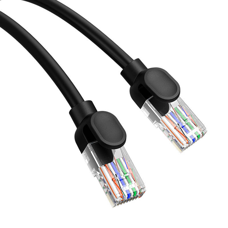 Patch Cable KAT.5 1000Mbps Baseus 3m - czarny (B00133206111-04) Patch Cable KAT.5 1000Mbps Baseus 3m - czarny (B00133206111-04)