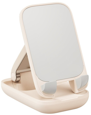 Miniatura produktu: Uchwyt na telefon Baseus - jasno beżowy-róż (B10551500411-00)