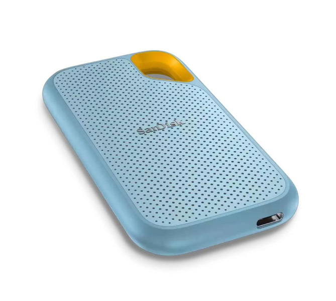 Zdjęcie produktu: Dysk przenośny SanDisk Extreme Portable SSD 1TB 1050 MB/s sky-blue (SDSSDE61-1T00-G25B) Zdjęcie produktu: Dysk przenośny SanDisk Extreme Portable SSD 1TB 1050 MB/s sky-blue (SDSSDE61-1T00-G25B)