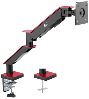 Miniatura produktu: Uchwyt gamingowy do monitora LCD NanoRS, 17-32", 8kg, vesa 75x75 oraz 100x100, podwójne ramię, RS162