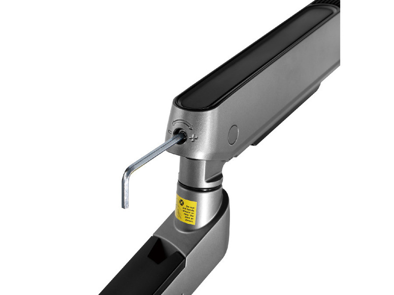 Zdjęcie produktu: Uchwyt na dwa monitory gamingowy NanoRS, podświetlenie LED RGB, 17-32", max. 9kg, VESA 75x75 / 100x100, RS166 Zdjęcie produktu: Uchwyt na dwa monitory gamingowy NanoRS, podświetlenie LED RGB, 17-32", max. 9kg, VESA 75x75 / 100x100, RS166