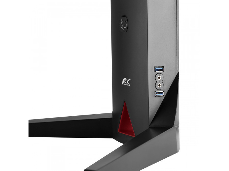 Zdjęcie produktu: Stojak uchwyt do monitora wolnostojący z przeciwwagą, gamingowy NanoRS RS110 17-32" 8kg VESA 75x75 oraz 100x100, 2xUSB 3.0