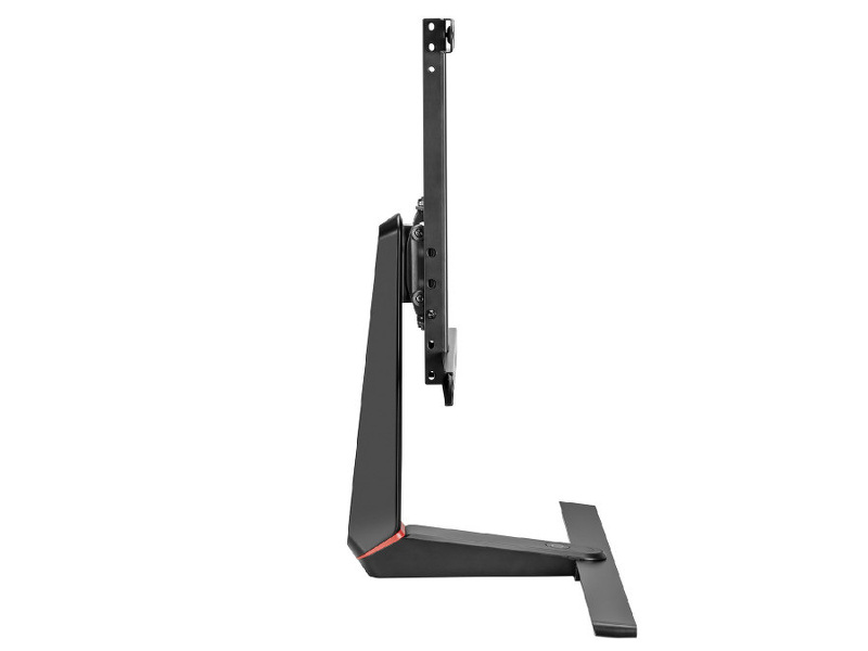 Zdjęcie produktu: Uchwyt stojak gamingowy do monitora NanoRS, regulacja wysokości, RGB LED, 32-55", max VESA 400x400, max. 40kg, RS167