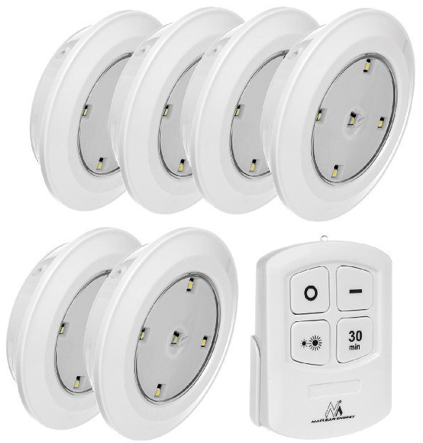 Maclean Lampa 6 LED z pilotem (MCE165)