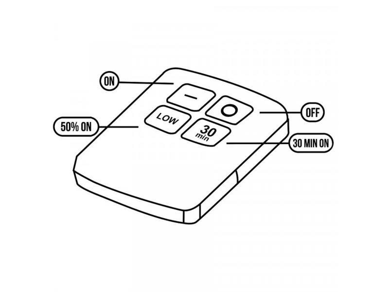 Zdjęcie produktu: Maclean Lampa 6 LED z pilotem (MCE165)