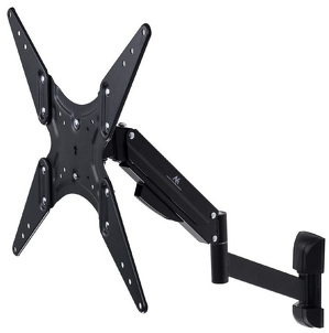 Miniatura produktu: Uchwyt do TV Maclean, do telewizora lub monitora, gazowa sprężyna, 2 ramiona, regulacja wysokości 25cm, 32"-55", 22kg, Czarny MC-784