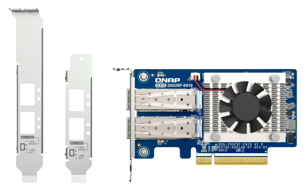 Qnap QXG-25G2SF-E810 2 x SFP28 25GbE
