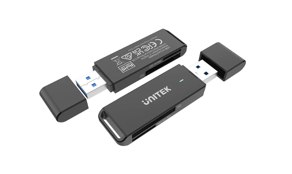 Zdjęcie produktu: Unitek USB-A 3.0 SD/microSD (Y-9327A)