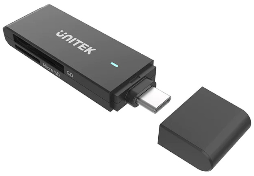Zdjęcie produktu: Unitek USB TYP-C 3.0 SD/microSD (Y-9328)