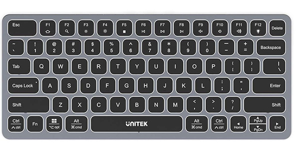 Miniatura produktu: Klawiatura 9w1 Unitek hub USB, HDMI 4K, PD 100W (D1092A)