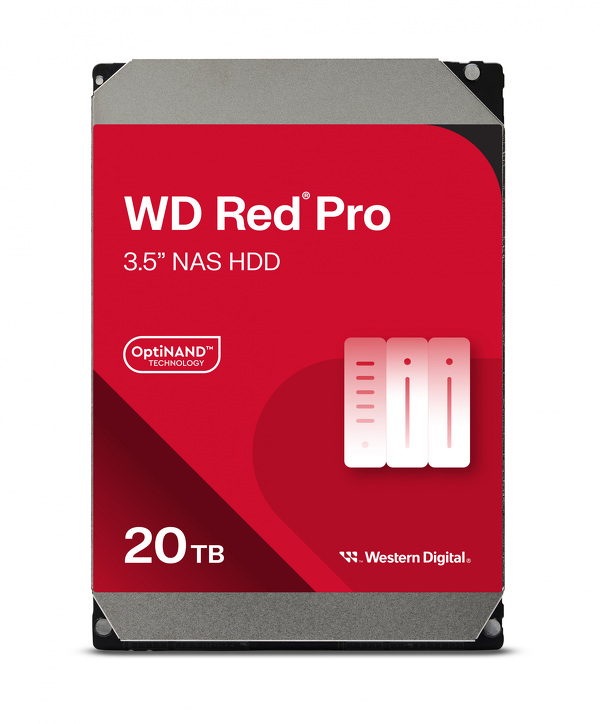 Zdjęcie produktu: WD Red Pro 20TB sATA III 512MB (WD201KFGX)