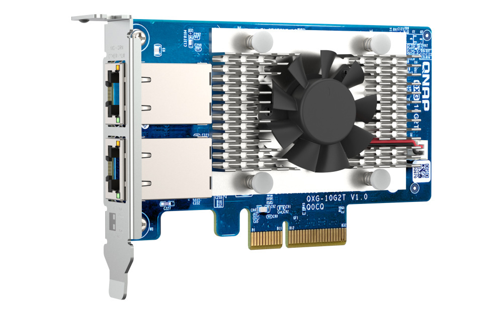Qnap QXG-10G2T 2x 10GbE, PCIe Gen 3