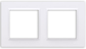Ramka 2- krotna, biały