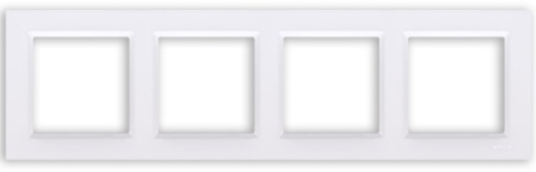 Zdjęcie produktu: Ramka 4- krotna, biały (CR4/11)