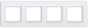 Miniatura zdjęcia: Ramka 4- krotna, biały (CR4/11)