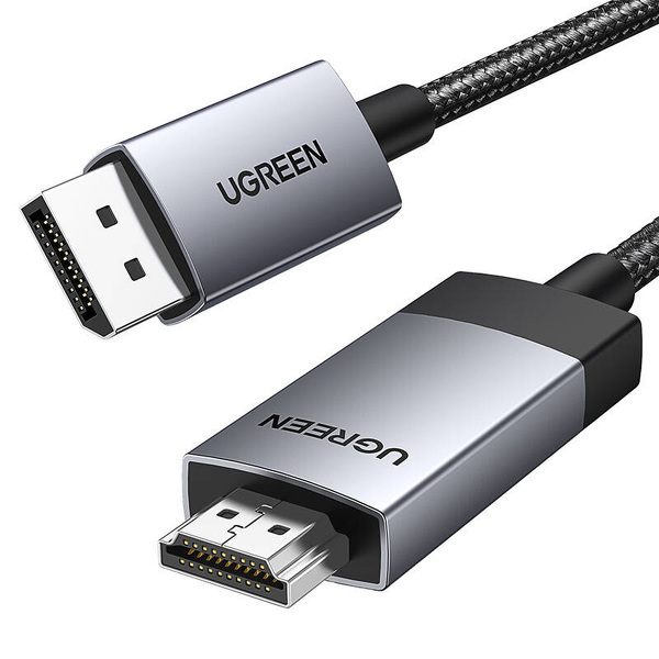 Zdjęcie produktu: Kabel Displayport do HDMI Ugreen 2m 4K@60Hz