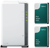 Serwer plików Synology DS223j 2-bay, 2 x Dysk Synology HAT3300-4T 4TB 256MB 5400 obr./min Bundle