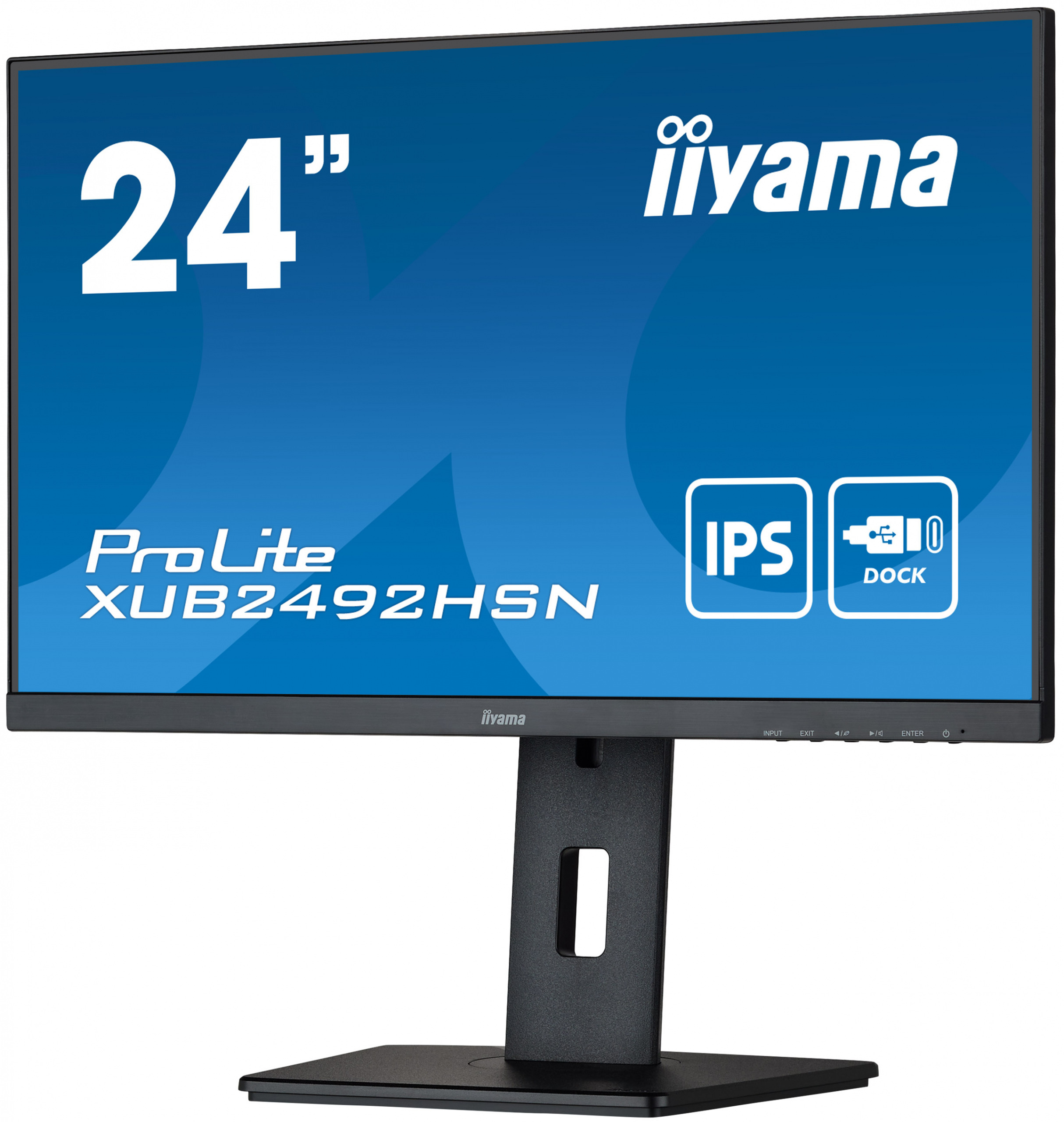 iiyama ProLite  XUB2492HSN-B5 24" FHD IPS PIVOT USB-C - z gwarancją iiyama 3 lata - zero martwych pikseli 30 dni