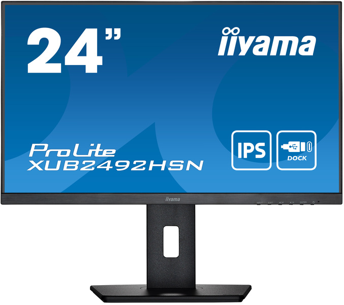 Zdjęcie produktu: iiyama ProLite  XUB2492HSN-B5 24" FHD IPS PIVOT USB-C - z gwarancją iiyama 3 lata - zero martwych pikseli 30 dni