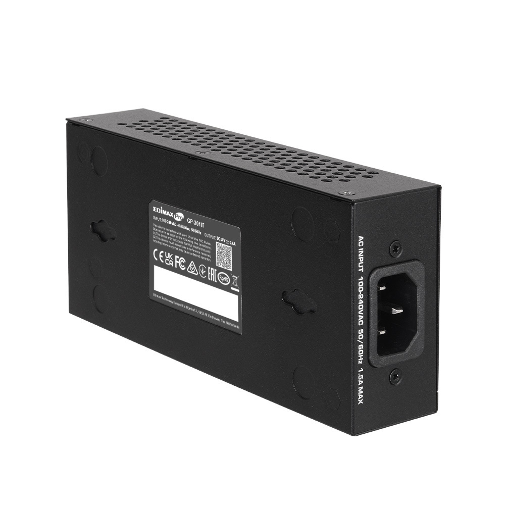 Zyxel GP-201IT  IEEE 802.3at 2.5 Gigabit 30W PoE+ Injector