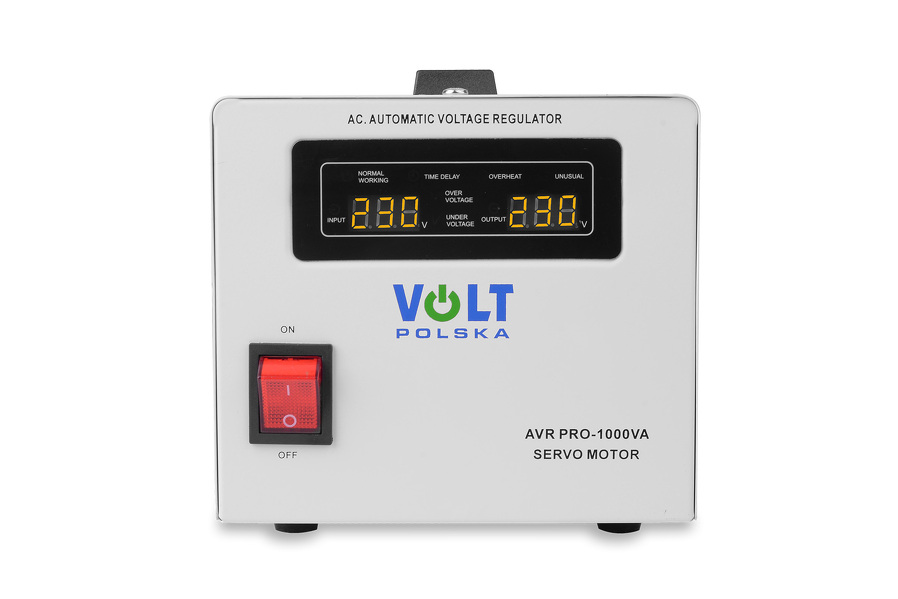 Zdjęcie produktu: Volt stabilizator napięcia AVR Pro 1000VA 3% Zdjęcie produktu: Volt stabilizator napięcia AVR Pro 1000VA 3%
