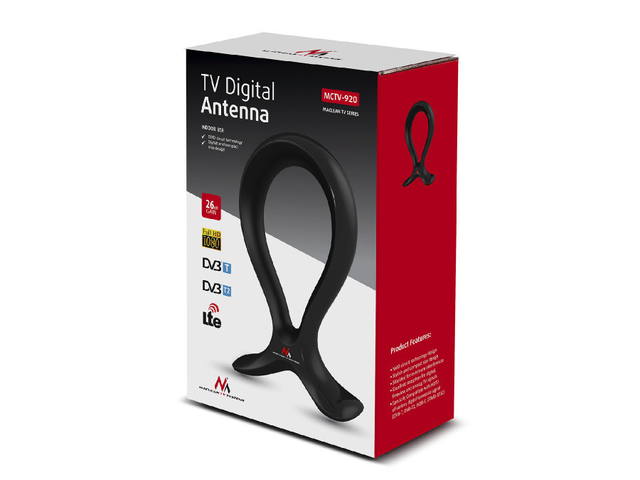 Maclean Antena wewnętrzna, LTE MCTV-920