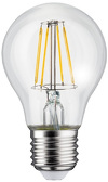 Żarówka LED Maclean, Filamentowa E27, 4W, 230V, WW ciepła biała 3000K, 470lm, Retro edison ozdobna A60, MCE266
