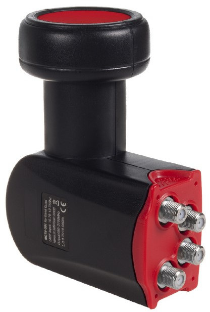 Konwerter satelitarny Maclean, LNB, Quad, Red Point, MCTV-591