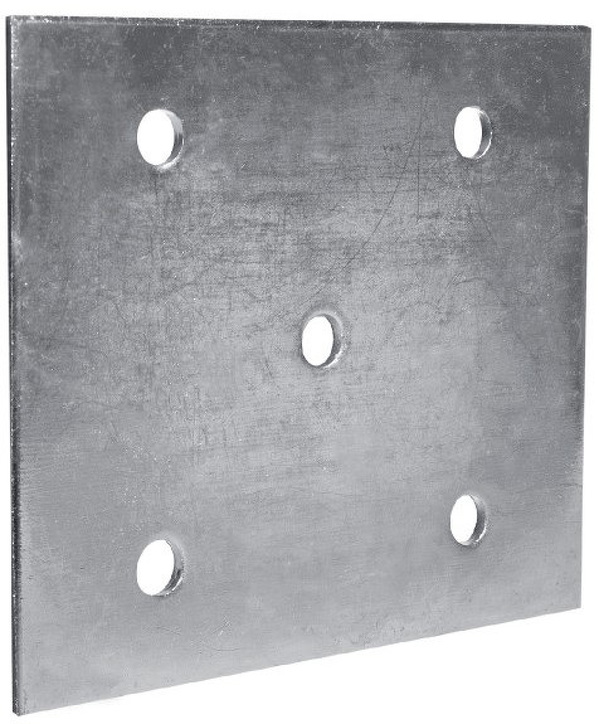 Zdjęcie produktu: Płyta Maclean, Montażowa do uchwytu balkonowego, 130x110mm, MCTV-567