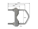 Miniatura zdjęcia: Maclean zacisk do masztu MCTV-923