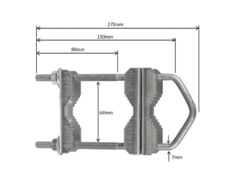 Zdjęcie produktu: Maclean zacisk do masztu MCTV-921
