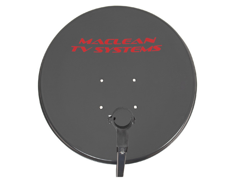Zdjęcie produktu: Antena satelitarna Maclean TV System, stal fosforowana, grafit, 80cm, MCTV-928 Zdjęcie produktu: Antena satelitarna Maclean TV System, stal fosforowana, grafit, 80cm, MCTV-928