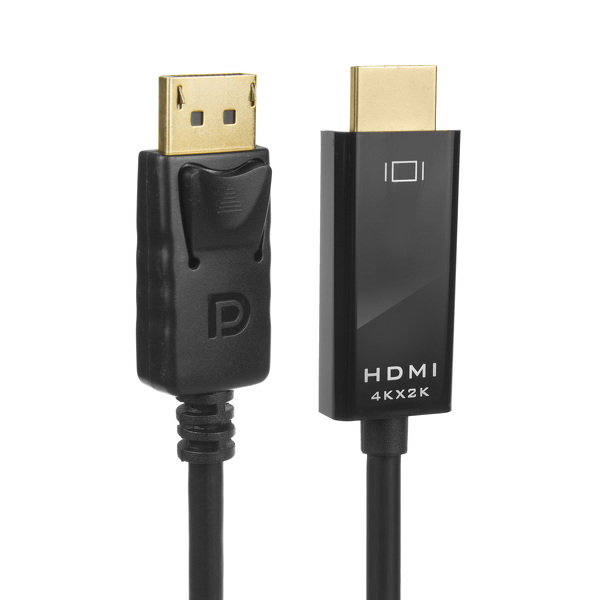 Zdjęcie produktu: Kabel Display Port (DP) - HDMI Maclean, 4K/30Hz, 1.8m, MCTV-714
