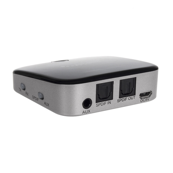 Zdjęcie produktu: Adapter bluetooth 2 w 1 transmiter odbiornik Audiocore AC830 - Apt-X Spdif - Chipset CSR BC8670