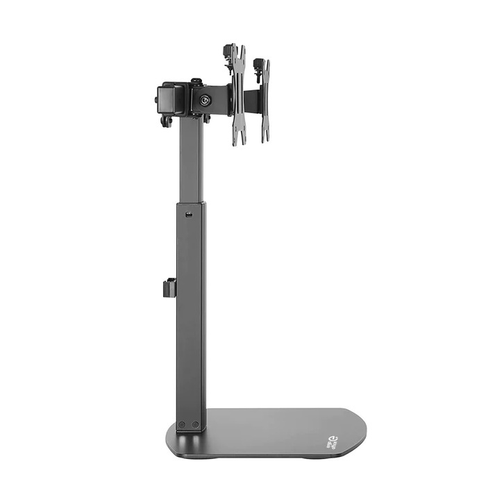 Uchwyt wolnostojący na dwa monitory Ergo Office, 17-27'' max 2x6kg, sprężyna gazowa, pasuje do zakrzywionych monitorów ER-411 Uchwyt wolnostojący na dwa monitory Ergo Office, 17-27'' max 2x6kg, sprężyna gazowa, pasuje do zakrzywionych monitorów ER-411