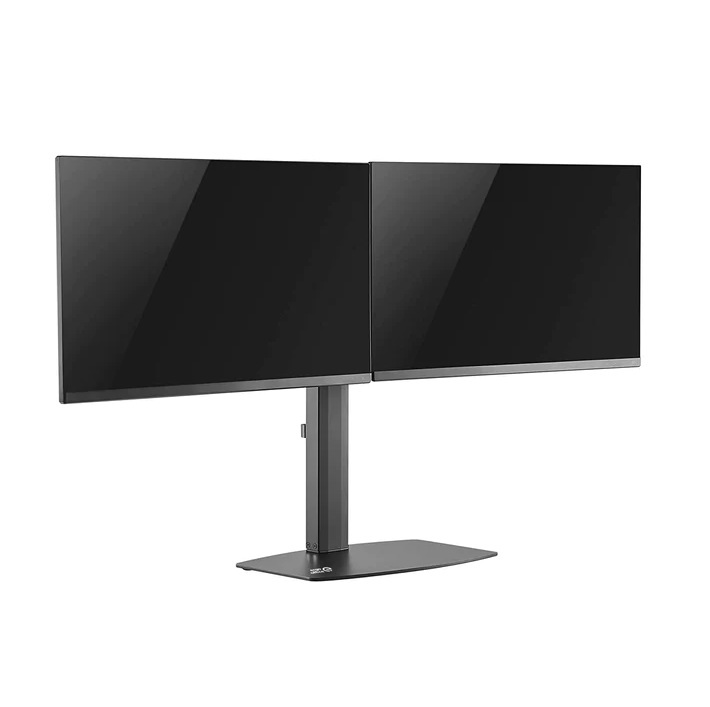 Uchwyt wolnostojący na dwa monitory Ergo Office, 17-27'' max 2x6kg, sprężyna gazowa, pasuje do zakrzywionych monitorów ER-411 Uchwyt wolnostojący na dwa monitory Ergo Office, 17-27'' max 2x6kg, sprężyna gazowa, pasuje do zakrzywionych monitorów ER-411