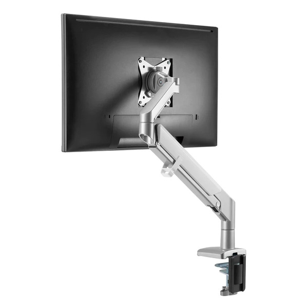 Zdjęcie produktu: Uchwyt biurkowy do monitora szary Ergo Office, ze sprężyną, 17"-32", 9 kg, ER-405G