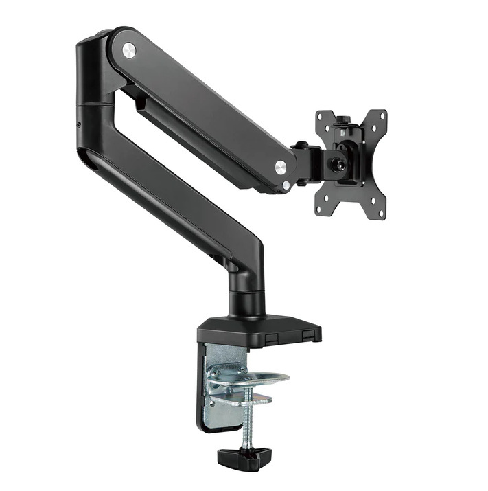 Uchwyt biurkowy do monitora uniwersalny Ergo Office, sprężyna gazowa 17"-35" 15kg, VESA 75x75 / 100x100, ER-445 Uchwyt biurkowy do monitora uniwersalny Ergo Office, sprężyna gazowa 17"-35" 15kg, VESA 75x75 / 100x100, ER-445