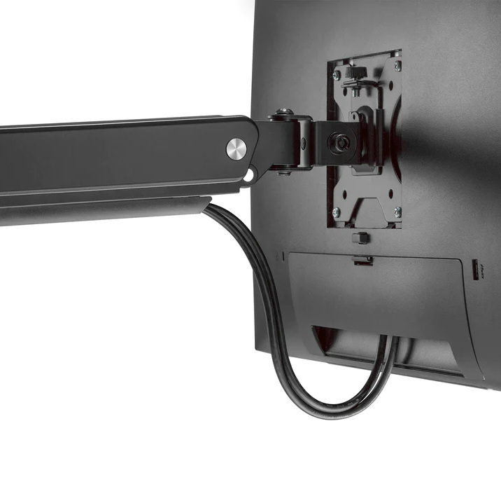 Uchwyt biurkowy do monitora uniwersalny Ergo Office, sprężyna gazowa 17"-35" 15kg, VESA 75x75 / 100x100, ER-445 Uchwyt biurkowy do monitora uniwersalny Ergo Office, sprężyna gazowa 17"-35" 15kg, VESA 75x75 / 100x100, ER-445