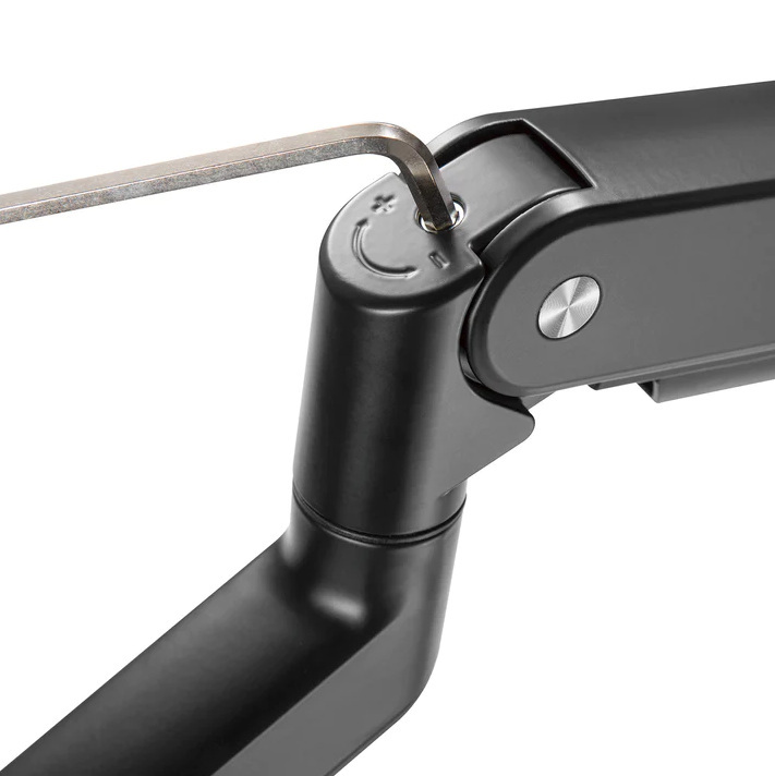 Uchwyt biurkowy do monitora uniwersalny Ergo Office, sprężyna gazowa 17"-35" 15kg, VESA 75x75 / 100x100, ER-445 Uchwyt biurkowy do monitora uniwersalny Ergo Office, sprężyna gazowa 17"-35" 15kg, VESA 75x75 / 100x100, ER-445