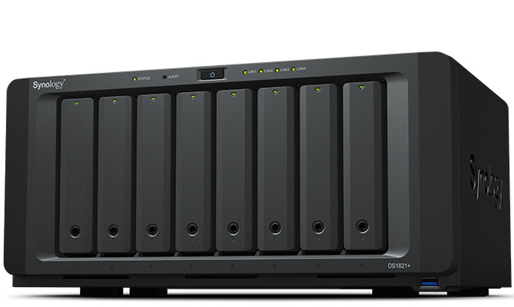 Zdjęcie produktu: Synology DS1821+Ryzen V1500B 32GB 4xGbE NVMe