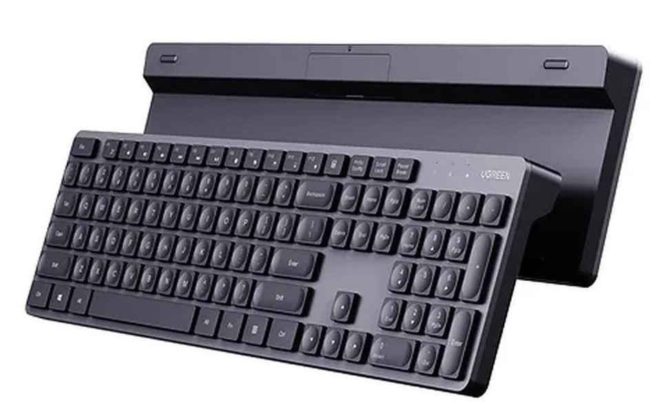 Zdjęcie produktu: Klawiatura bezprzewodowa Ugreen KU004 2.4GHz - czarna (90250)