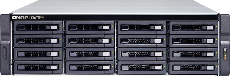 Miniatura produktu: Serwer plików QNAP TS-h1677XU-RP-3700X-32G rozbudowany do 64G 16-bay, 3U, AMD Ryzen 7 3700X 8-core 4.4 GHz, 64 GB UDIMM DDR4, 2 x 10GbE SFP+, 2x1GbE, 6xUSB 3.2, 4xPCIe, 2x500W