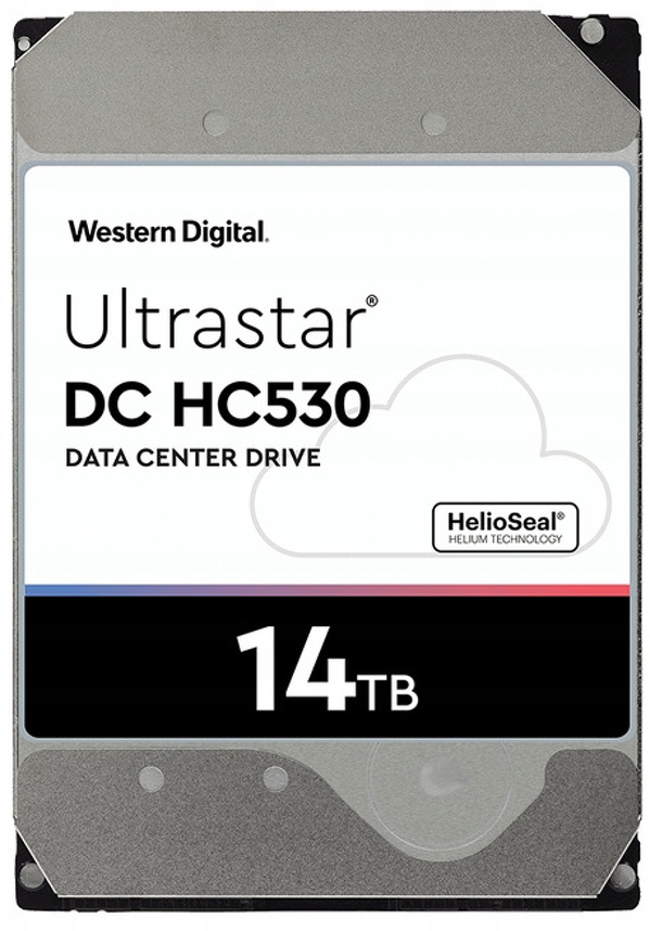 Zdjęcie produktu: Dysk WD Ultrastar DC HC530 WUH721414ALE6L4 14TB sATA III 512MB