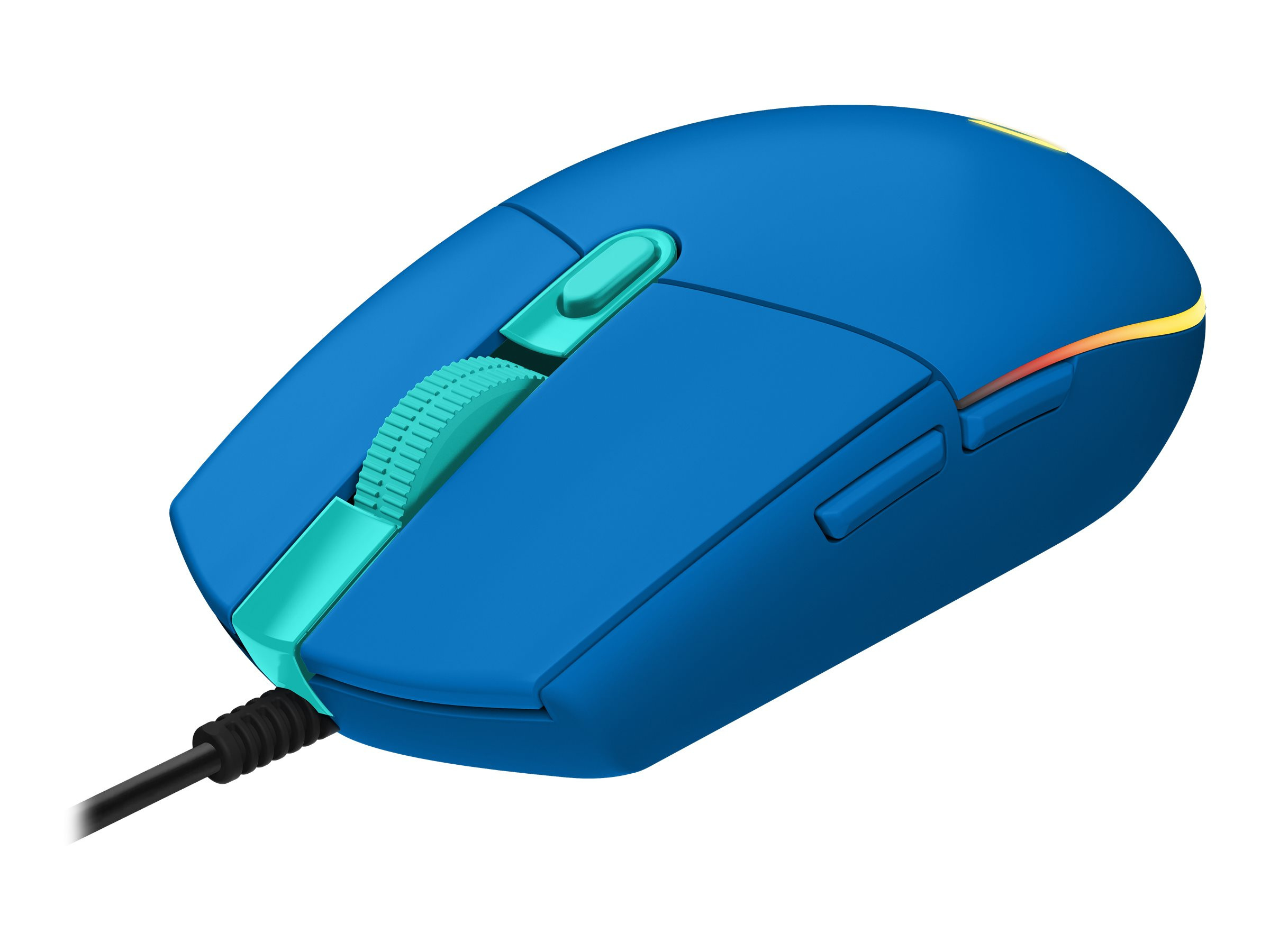 Logitech G203 LIGHTSYNC Optyczna niebieska